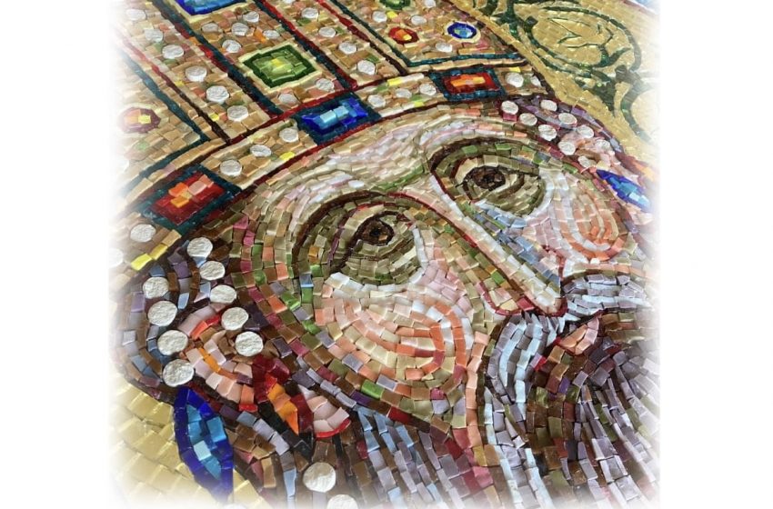  Mozaik Svetog kralja Stefana Milutina u Kulturnom centru