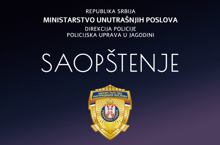 Saopštenje policije povodom ubistva u Trešnjevici