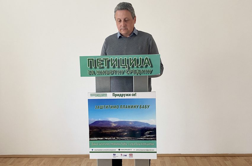  Preko 2000 potpisnika peticije za zaštitu planine Baba