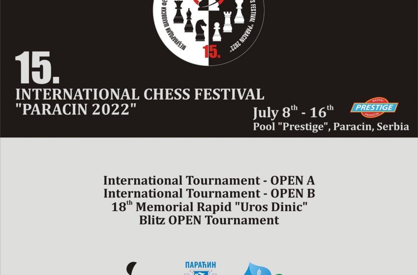  Od petka u Paraćinu Međunarodni šahovski festival