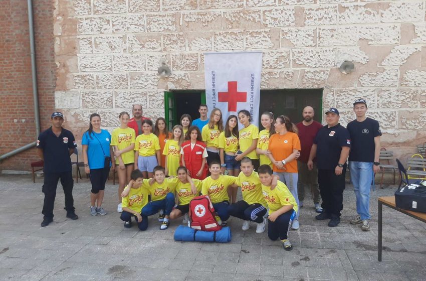  Proteklog vikenda na Grzi održan kamp podmlatka Crvenog krsta