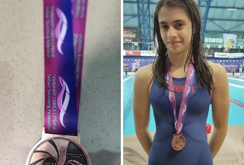  BRONZA za Ivonu Pelivanović na državnom prvenstvu u plivanju