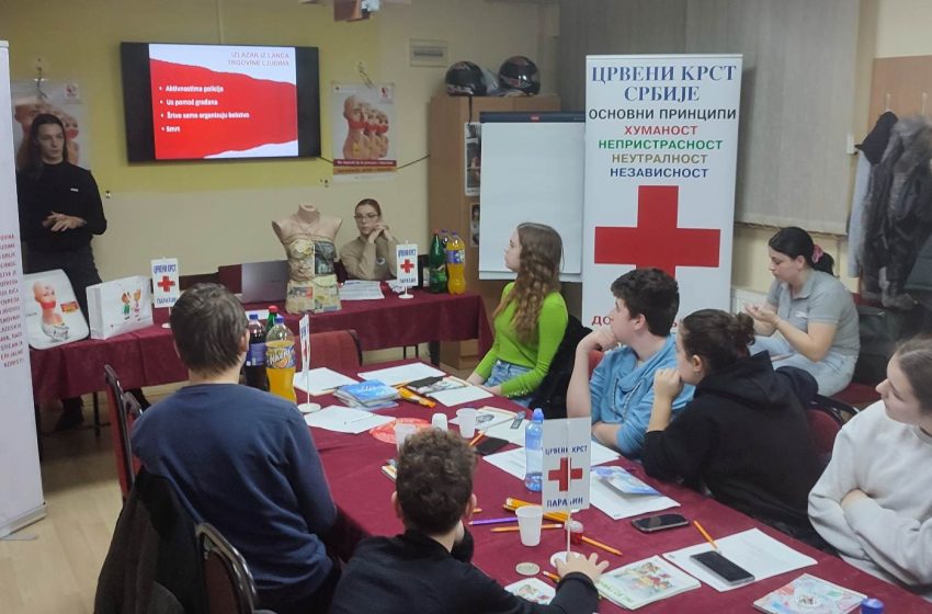  Ovog vikenda obuka volontera Crvenog krsta u programu prevencije trgovine ljudima