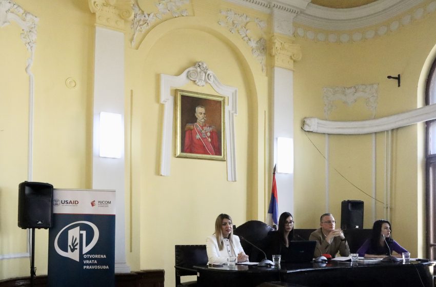  OTVORENA VRATA PRAVOSUĐA – U Osnovnom sudu u Jagodini organizovan forum na temu nasilja u porodici pred sudom