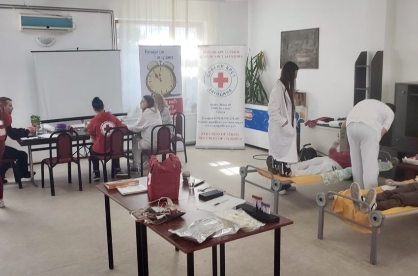  U Jagodini održana obuka volontera Crvenog krsta iz oblasti dobrovoljnog davanja krvi