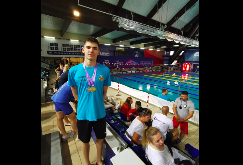  Uspesi plivača paraćinskog plivačkog kluba VIKING – junior Mihajlo Atanasković državni prvak!