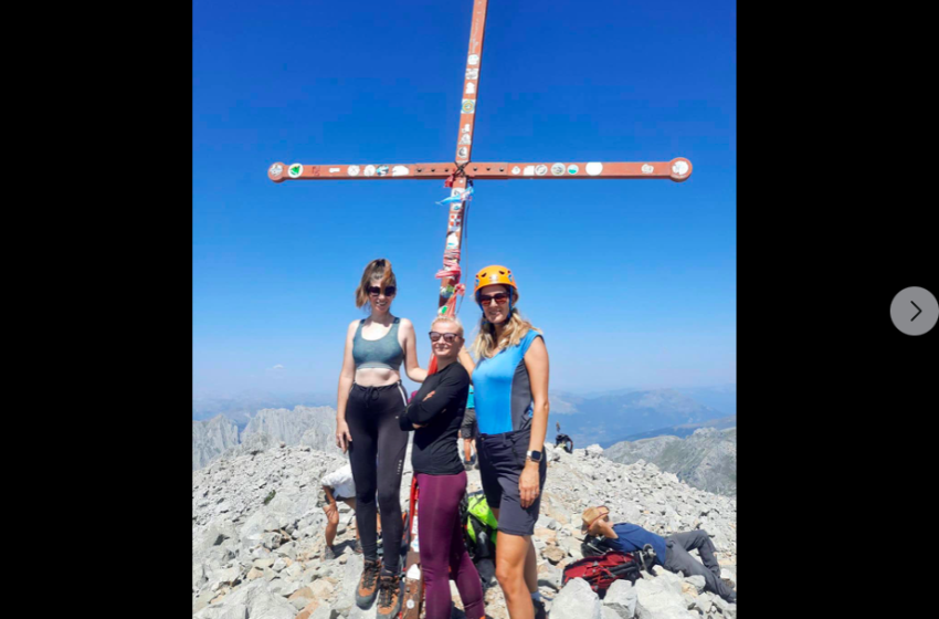  Paraćinke na vrhu Prokletija – savladale uspon na 2.694m nadmorske visine