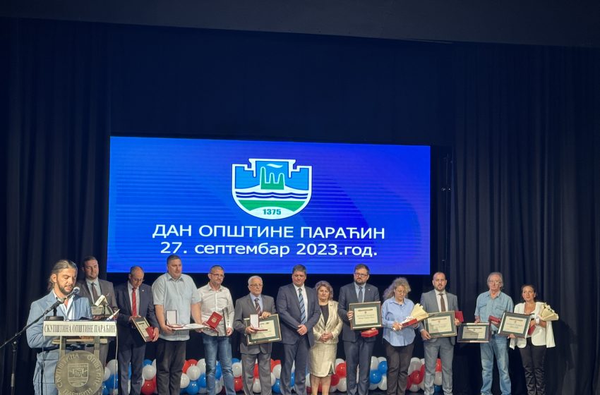  Održana svečana sednica Skupštine opštine, dodeljene nagrade zaslužnim pojedincima i kolektivima