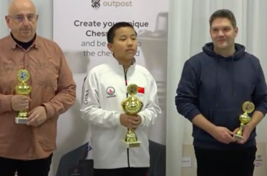  Mladi Kinez pobedom nad ruskim velemajstorom do pehara na Zimskom šahovskom festivalu u Paraćinu