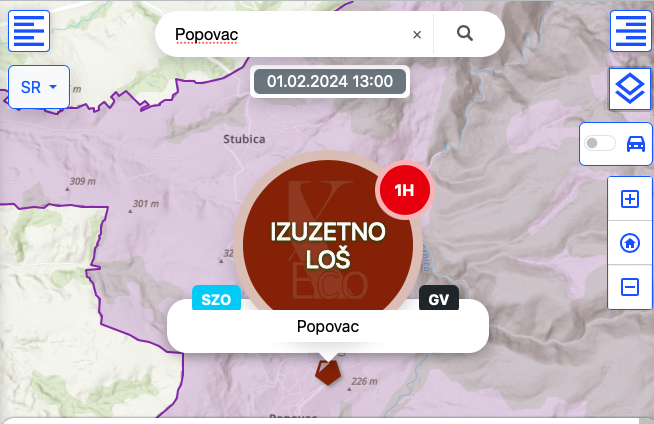  U danu kad je Beograd među najzagađenijim prestonicama na svetu, u Popovcu rekordno visoke vrednosti PM10 čestica u vazduhu