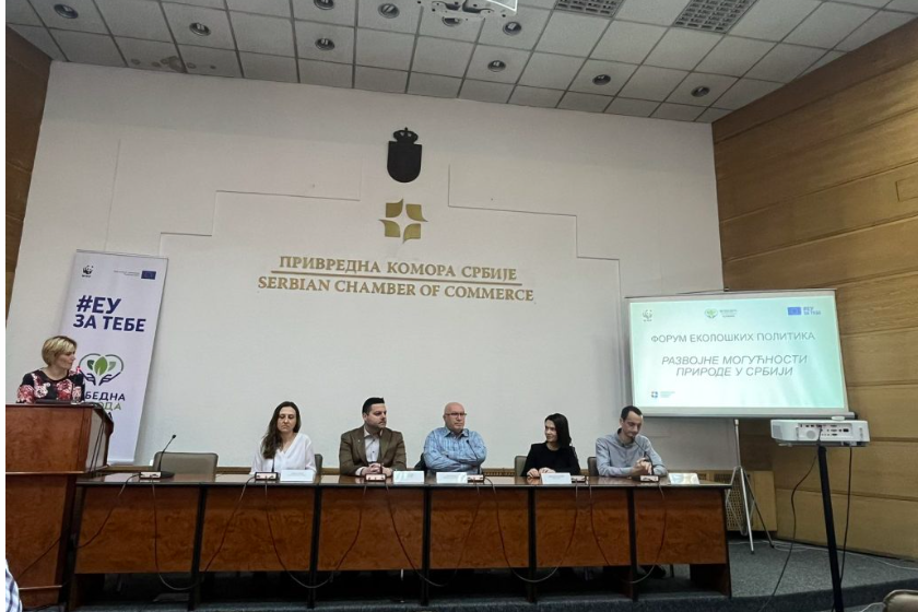  Udruženje građana “Pridruži se” na Forumu ekoloških politika – Razvojne mogućnosti prirode u Srbiji