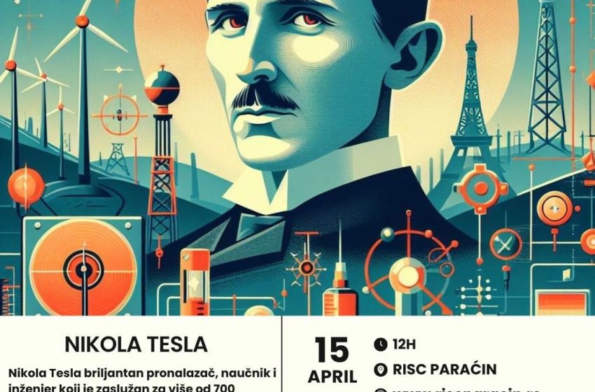 Nikola Tesla: Predavanje o životu i radu genijalnog naučnika u ponedeljak u RISC-u