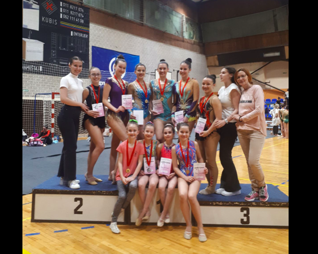  11 medalja za paraćinske gimnastičarke na Olimpik kupu u Mladenovcu