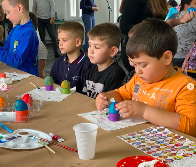  KUD Spasovdanski vez i drenovačka Crkva organizovali Vaskršnju radionicu za decu